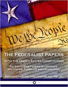 The Federalist Papers book cover