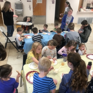 The homeschool cooperative program at Trinity Lutheran Church, Denver, CO